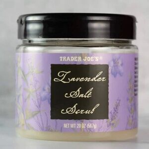 NEW Trader Joe's Lavender Salt Scrub